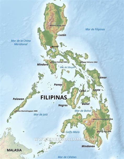 filipinas mapa
